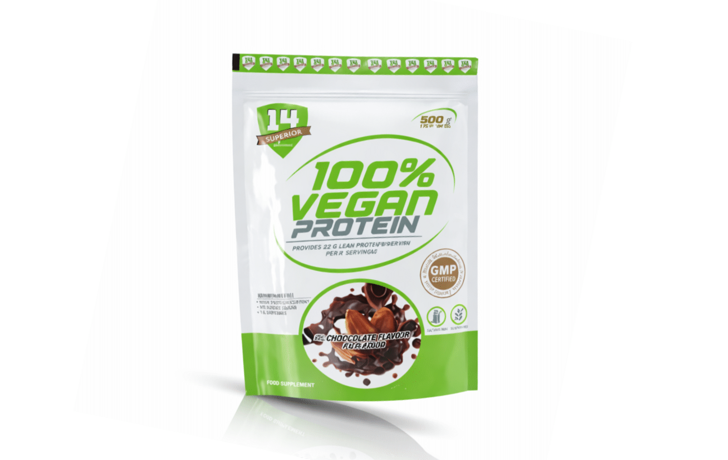 Superior 14 100% Vegan Protein 500g plant protein powder
