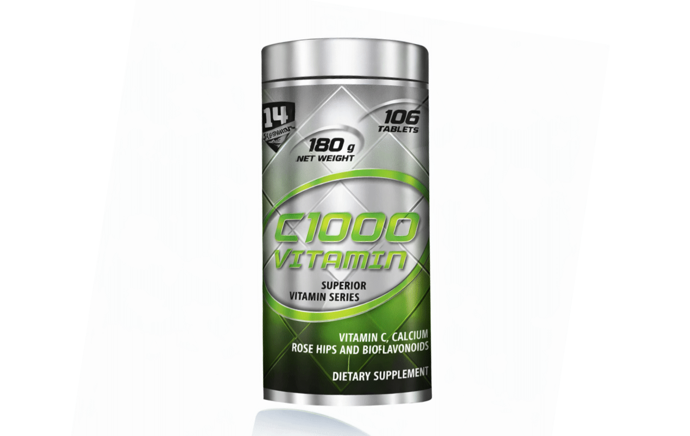 Superior 14 C1000 Vitamin 100 tablets vitamin C supplement