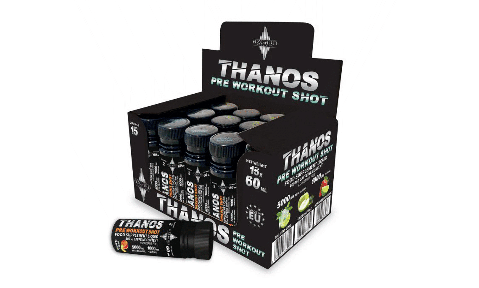 pre-workout energy shot Peach Thanos