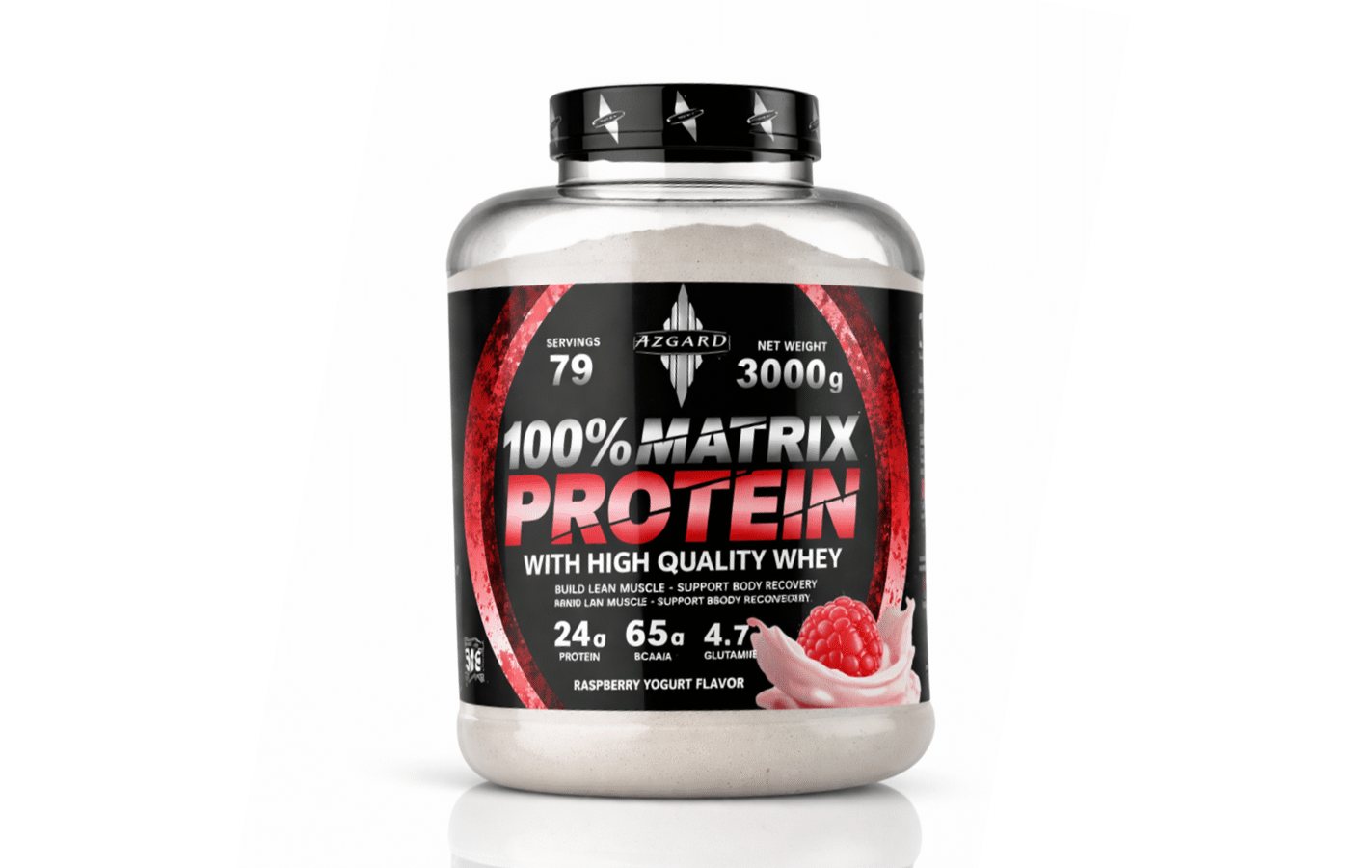 AZGARD 100% Whey Matrix Protein 6.5lbs whey protein powder