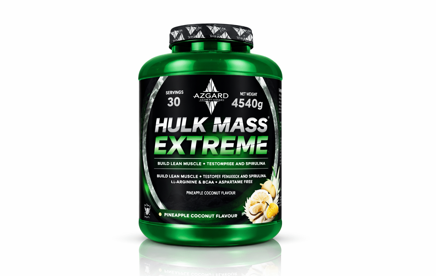AZGARD Hulk Mass Extreme 4540g mass gainer protein powder