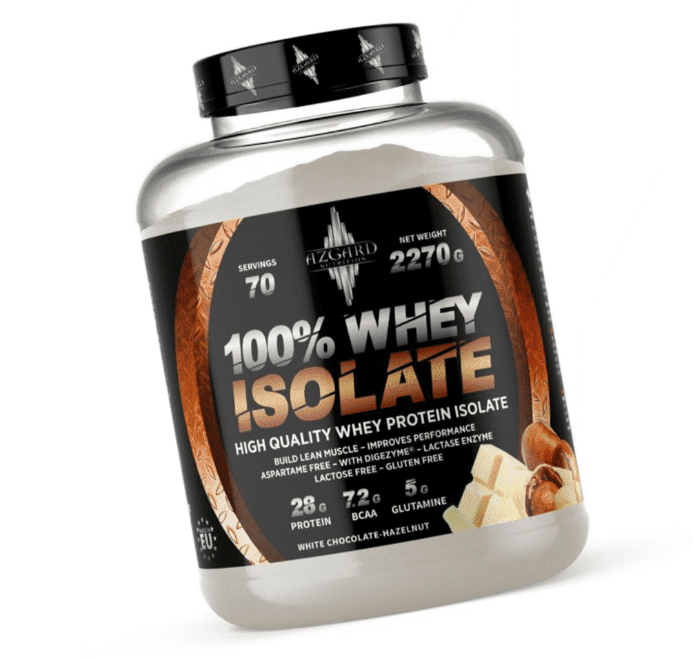 isolate white choco hazelnut online ready