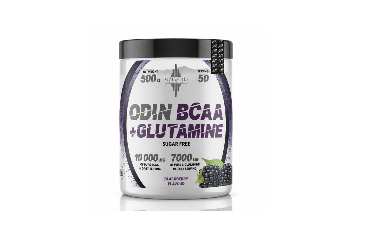 Azgard ODIN BCAA + GLUTAMINE 500g amino acid recovery supplement