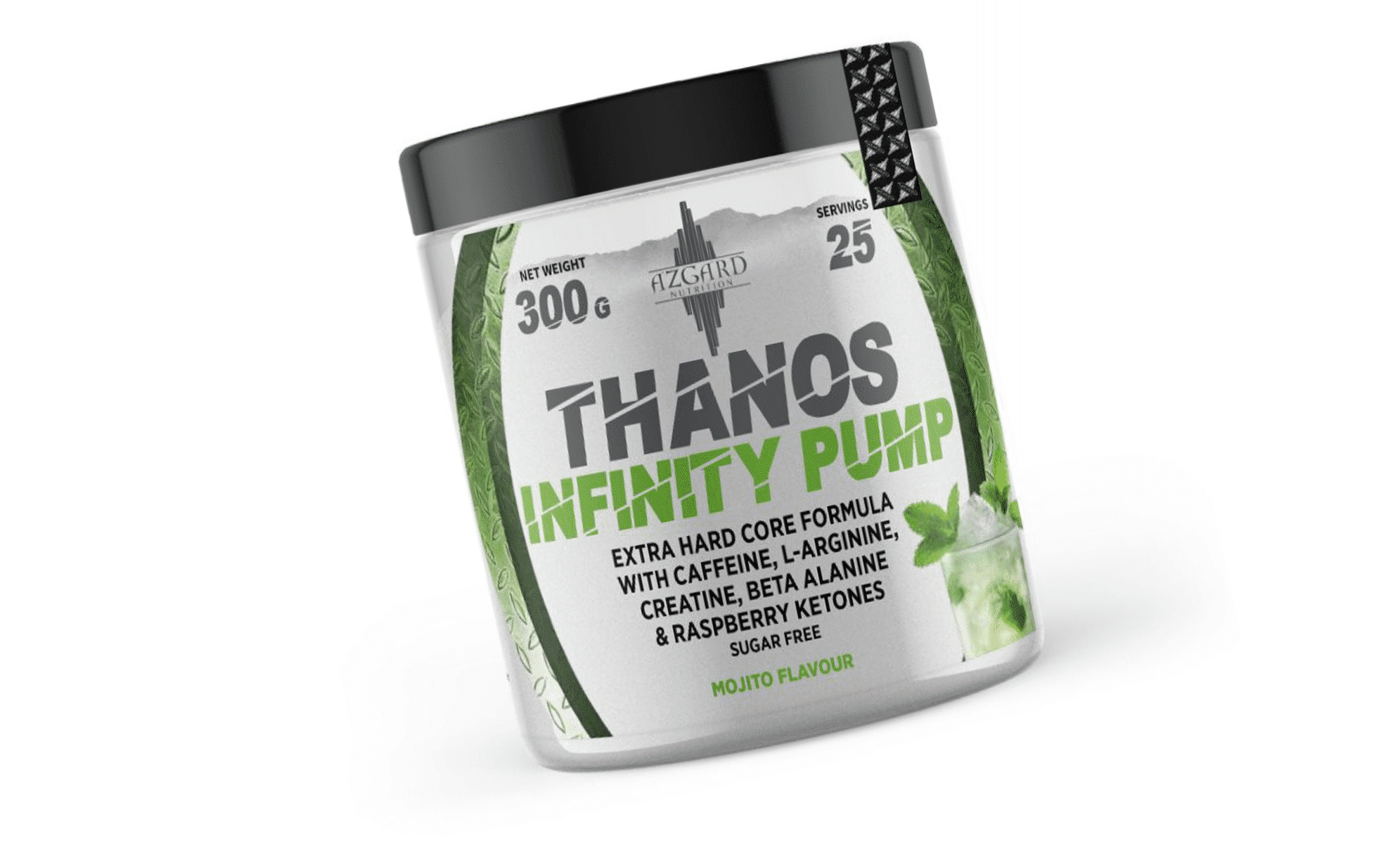 thanos powder Mojito ready THANOS INFINITY Pump Mojito 300g pre-workout supplement