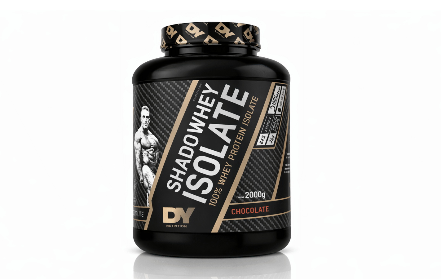 dy nutrition shadowhey isolate whey protein 2kg supplement