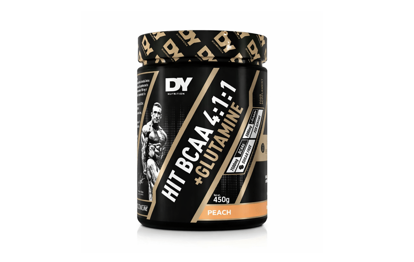 DY Nutrition HIT BCAA 4:1:1 + Glutamine 450g amino acids powder
