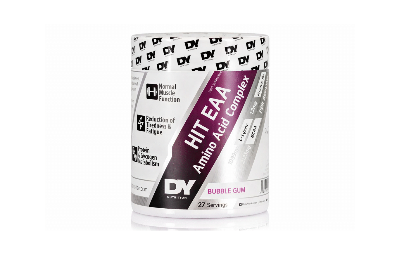DY Nutrition HIT EAA Amino Acid Complex 360g intra workout amino supplement