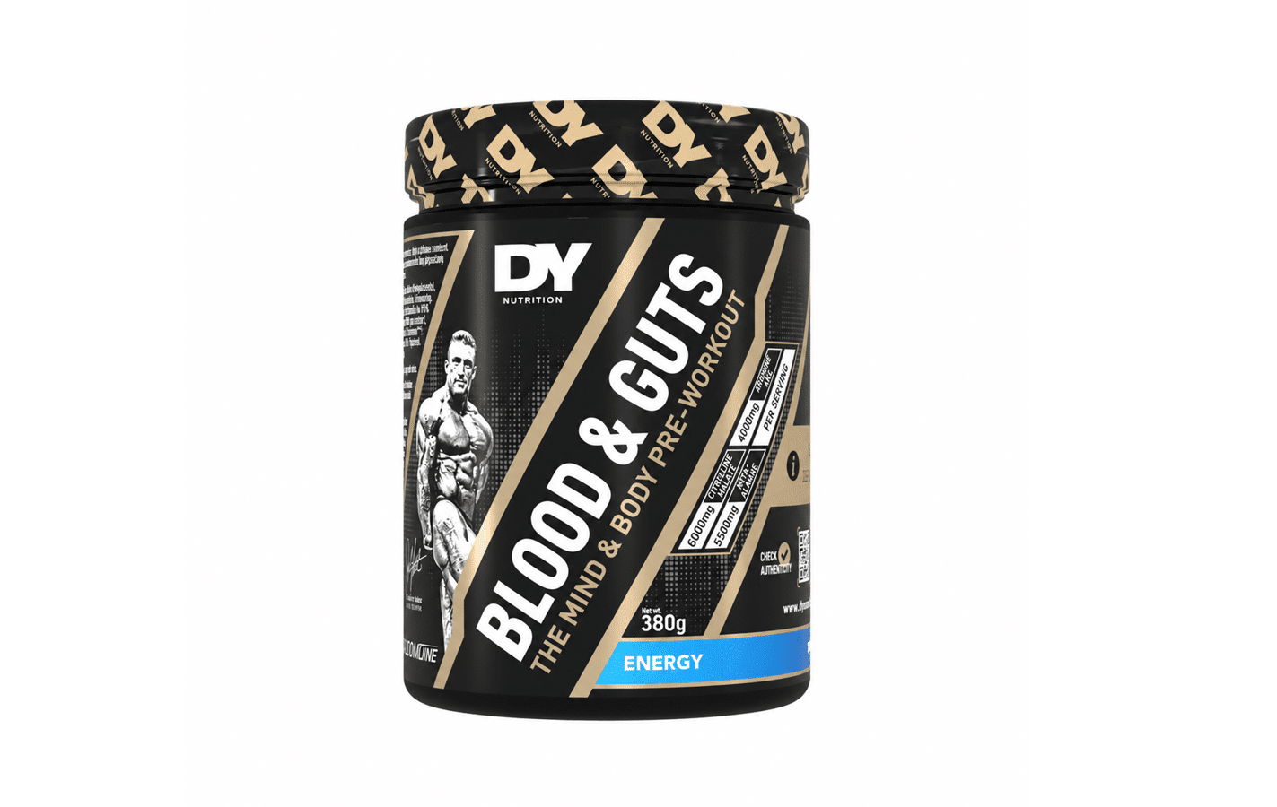 DY Nutrition Blood & Guts Pre-Workout 380gr