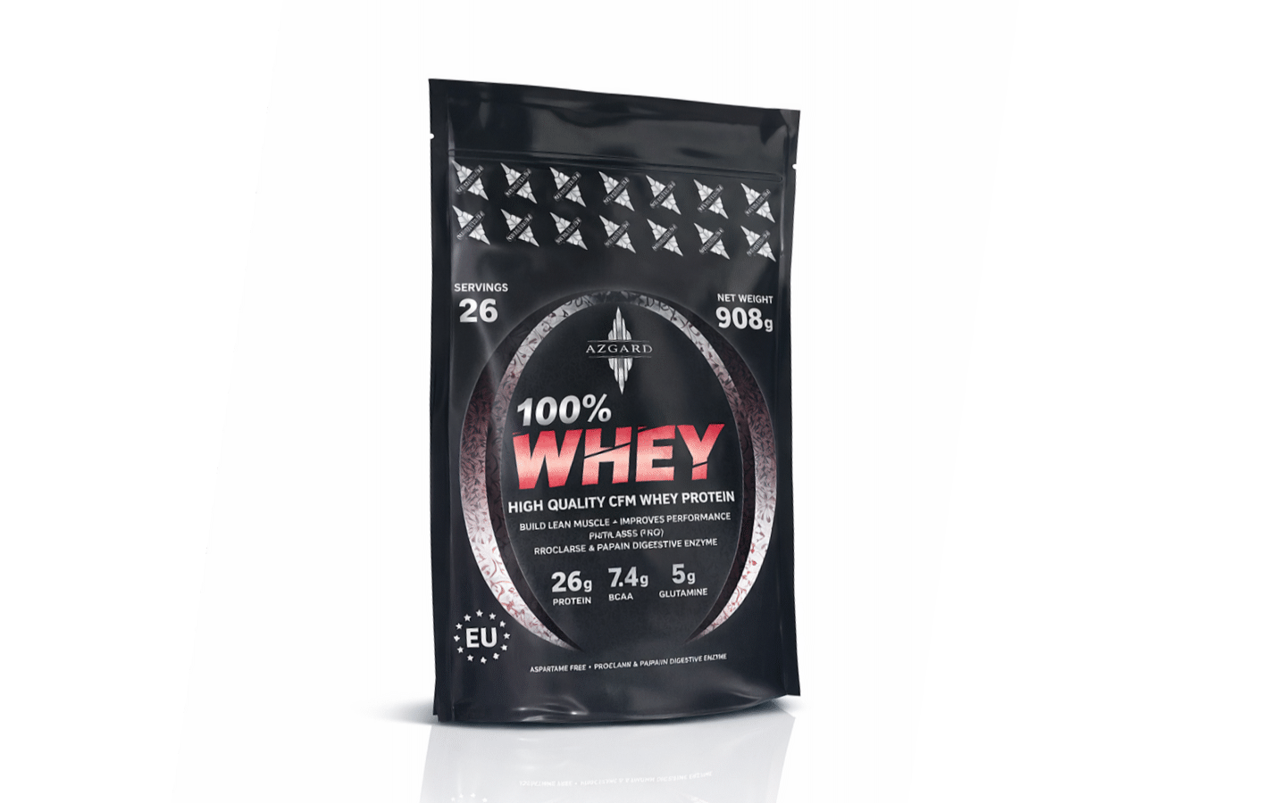 AZGARD 100% CFM Whey Protein 908g high quality whey protein supplement