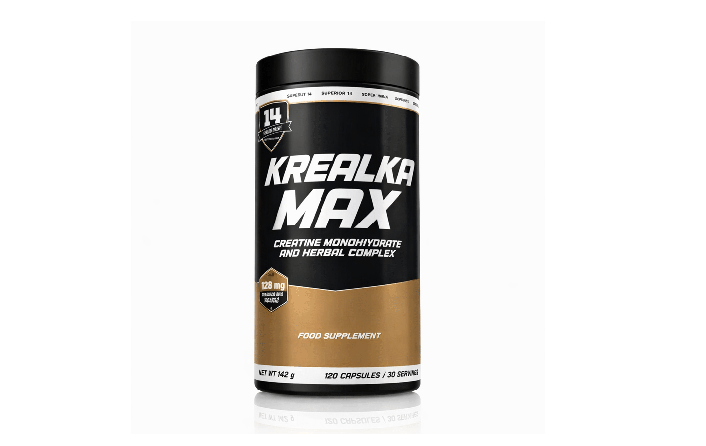 KREALKA-MAX 120 Tablets creatine supplement tablets