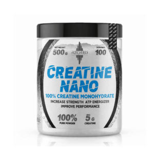 AZGARD creatine nano monohydrate powder supplement