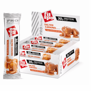 FitSpo PRO Salted Caramel Protein Bar 12 x 85g