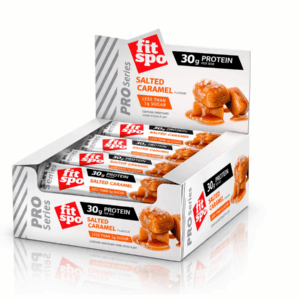 Untitled-1 FitSpo PRO Protein Bar Salted Caramel 30g protein high protein snack box