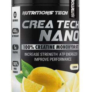 crea-tech-nano-lemon NUTRITIONTECH crea tech nano creatine monohydrate powder