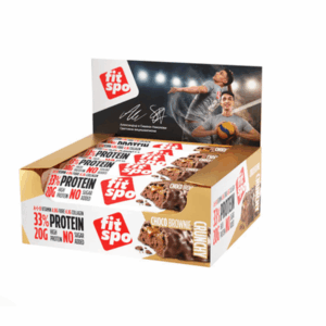 online choco brownies FitSpo Delight Crunchy Chocolate Brownie protein bar 20g protein snack box