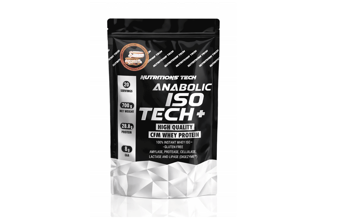 ANABOLIC ISO Tech Whey Isolate Protein 700g supplement powder