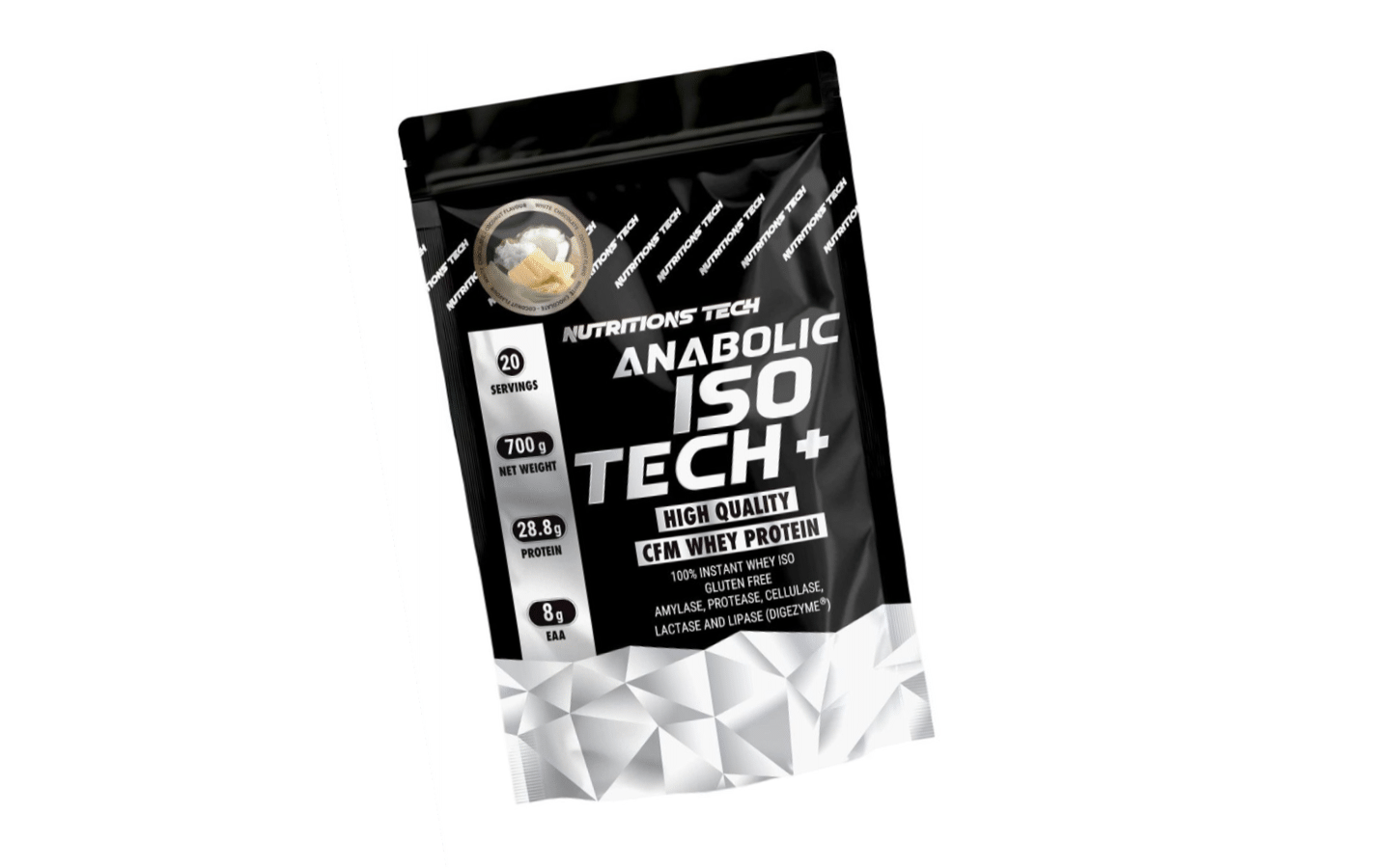 raffaello online ANABOLIC ISO Tech 700g Raffaello flavored whey protein isolate