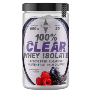 Clear-whey-isolate-FOREST-fruit AZGARD Clear Whey Isolate 500g protein drink powder fruity flavours