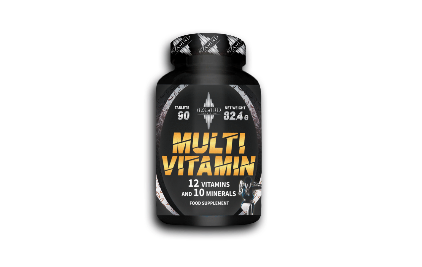AZGARD Multi Vitamin 90 Tabs AZGARD daily multivitamin supplement AZGARD Nutrition multivitamin tablets Premium vitamins and minerals formula AZGARD immune and energy support supplement