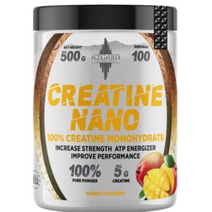 creatine-nano-mango1 AZGARD Creatine Nano mango flavor 500g creatine monohydrate powder