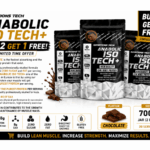 BUY 2 GET 1 FREE ANABOLIC ISO TECH Chocolate 700g Whey Isolate Bundle Cyprus