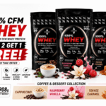 BUY 2 GET 1 FREE AZGARD 100% CFM Whey 908g Coffee & Dessert Collection from VIP Supplements Cyprus