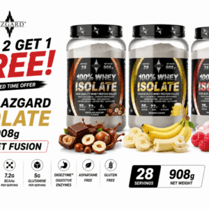 BUY 2 GET 1 FREE AZGARD 100% Isolate 908g Sweet Fusion Bundle Cyprus