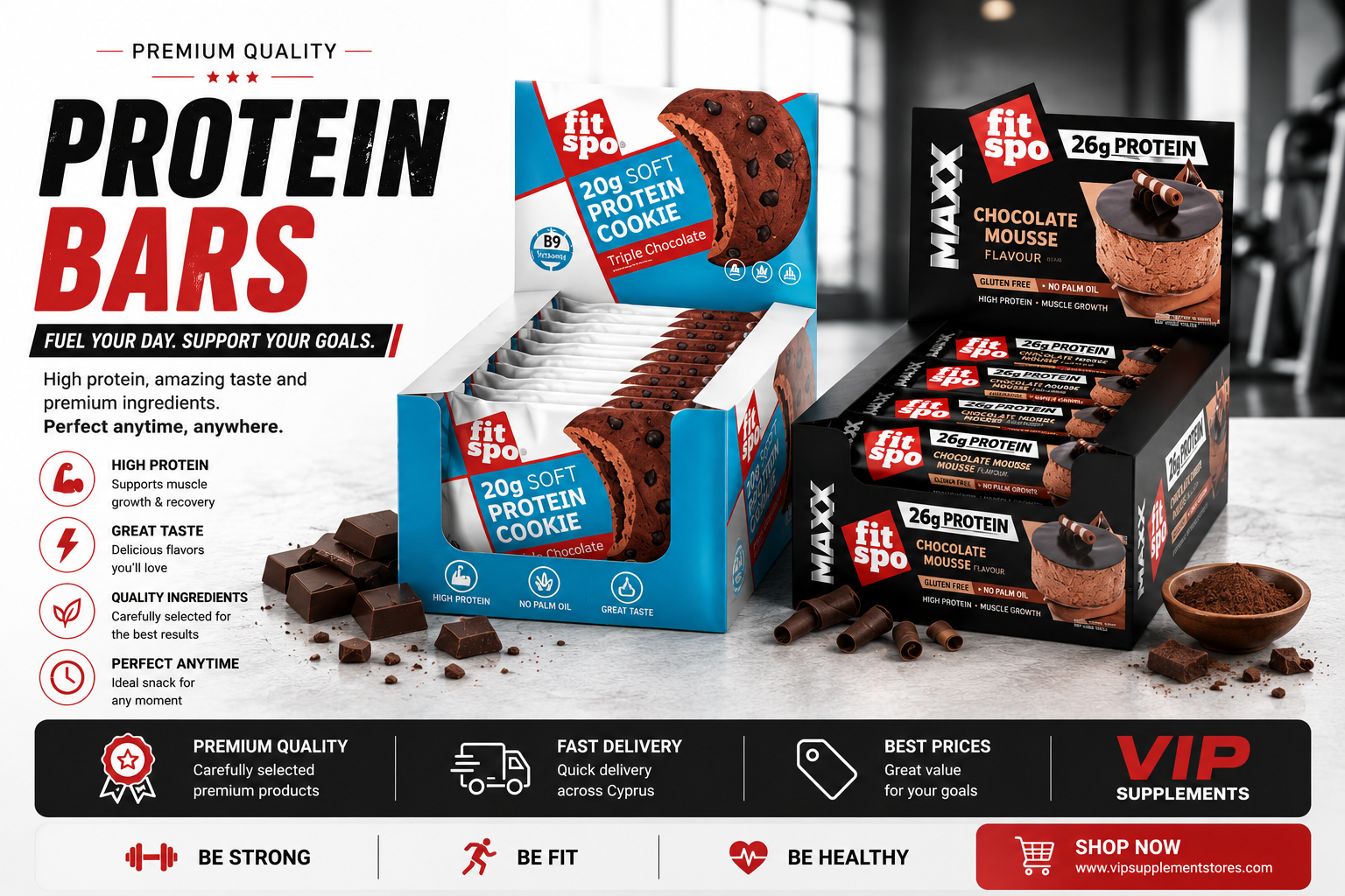 Protein Bars in Cyprus