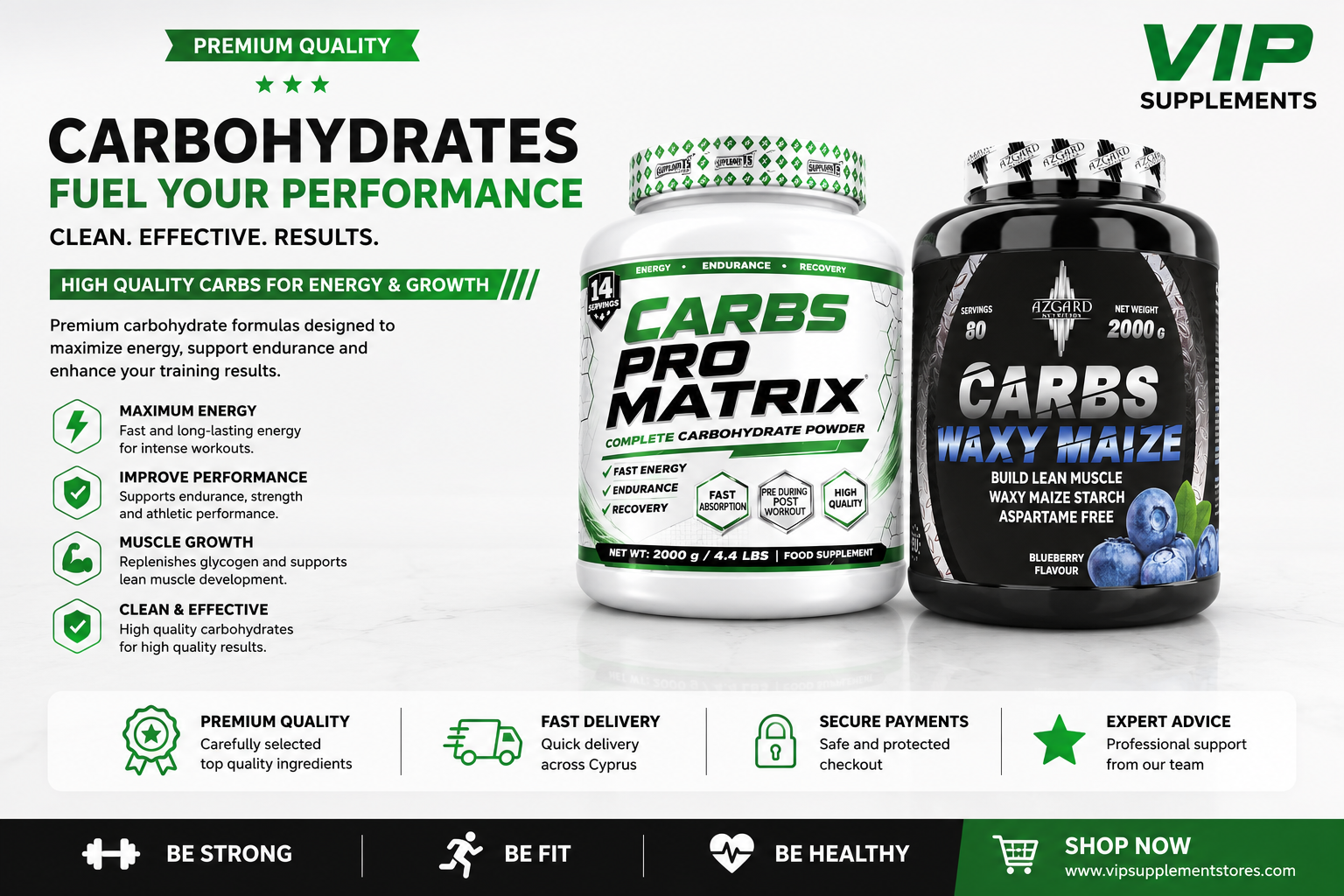 Premium Carbohydrates in Cyprus
