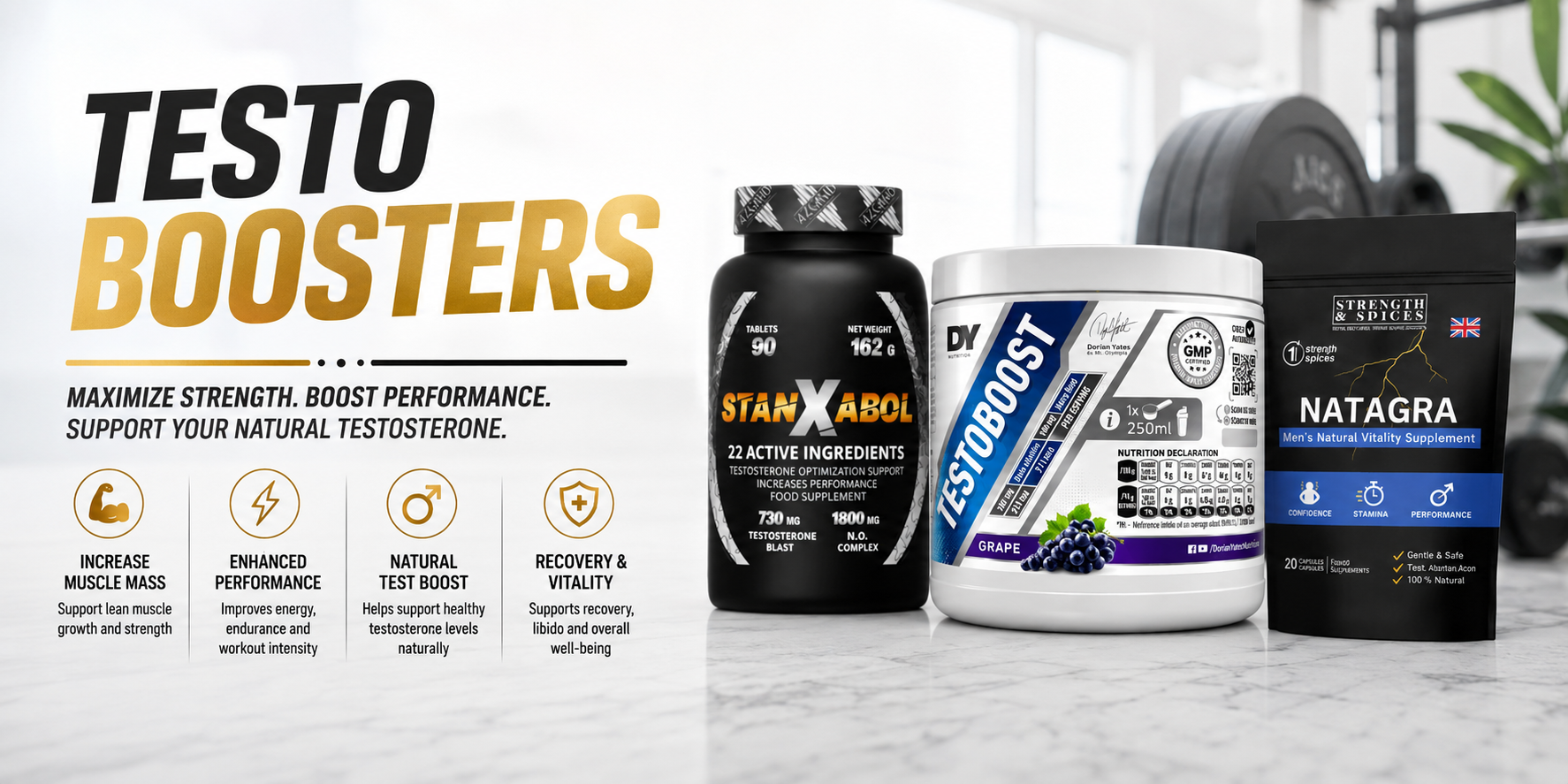 Premium Testosterone Boosters in Cyprus