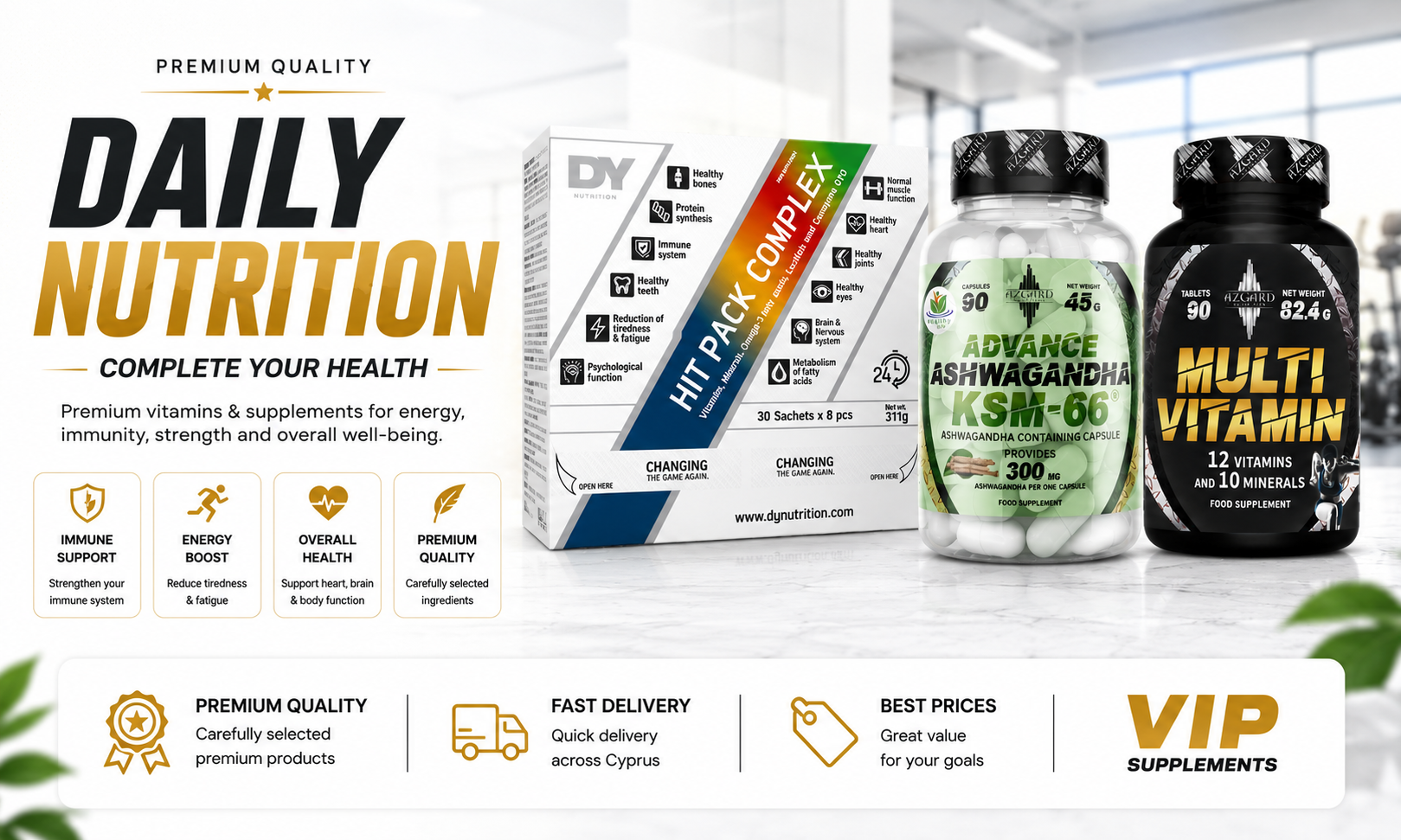 Premium Multivitamins and Minerals in Cyprus