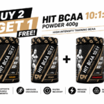 BUY 2 GET 1 FREE HIT BCAA 10:1:1 Powder 400g Mango Peach Strawberry | VIP Supplements Cyprus