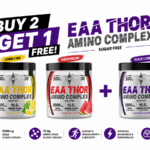 BUY 2 GET 1 FREE EAA Thor Amino Complex 300g Lemon Lime Watermelon Black Currant | VIP Supplements Cyprus